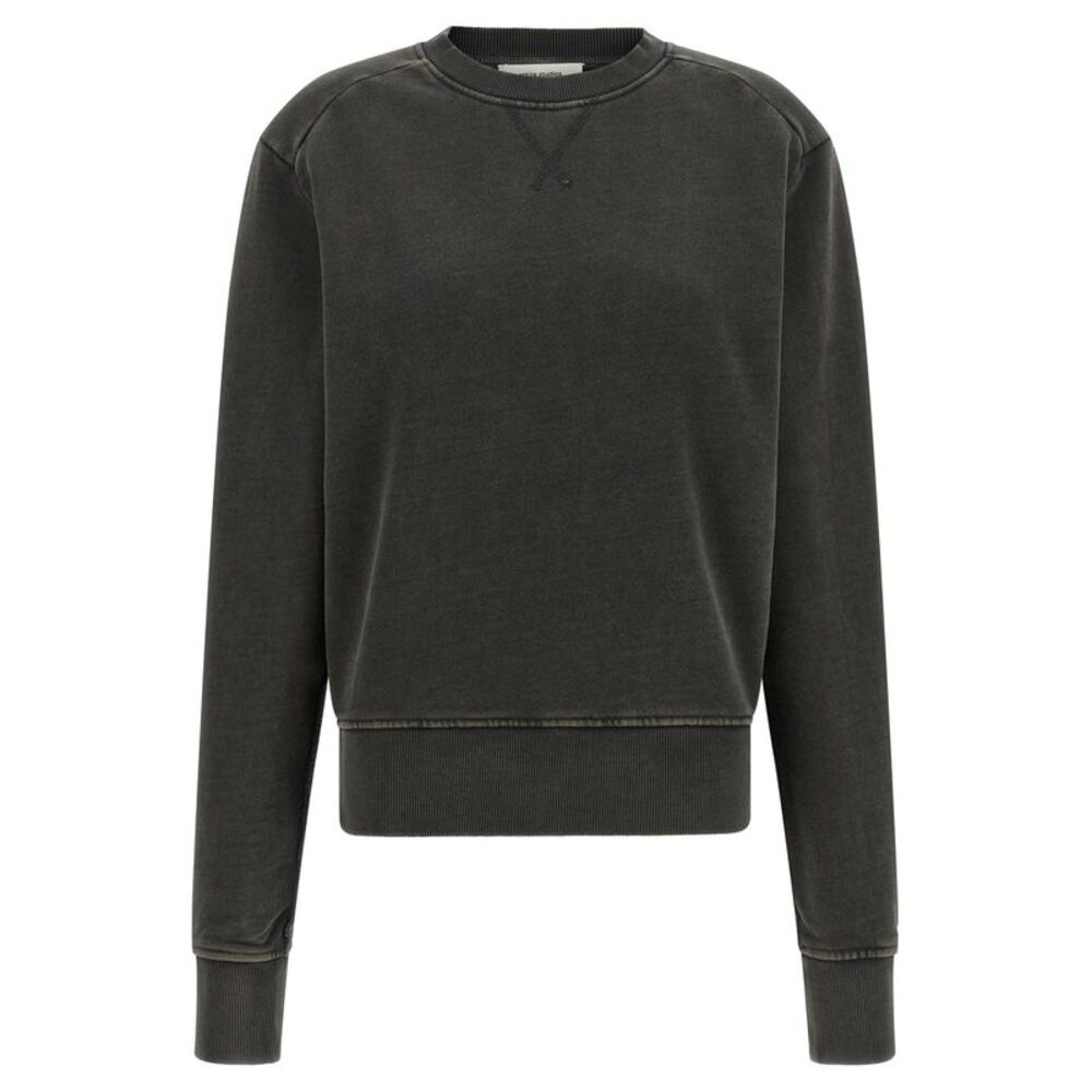 Entire Studios Black Cotton Women's Sweatshirt